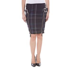 Datch Blu Polyester Women Women's Skirt